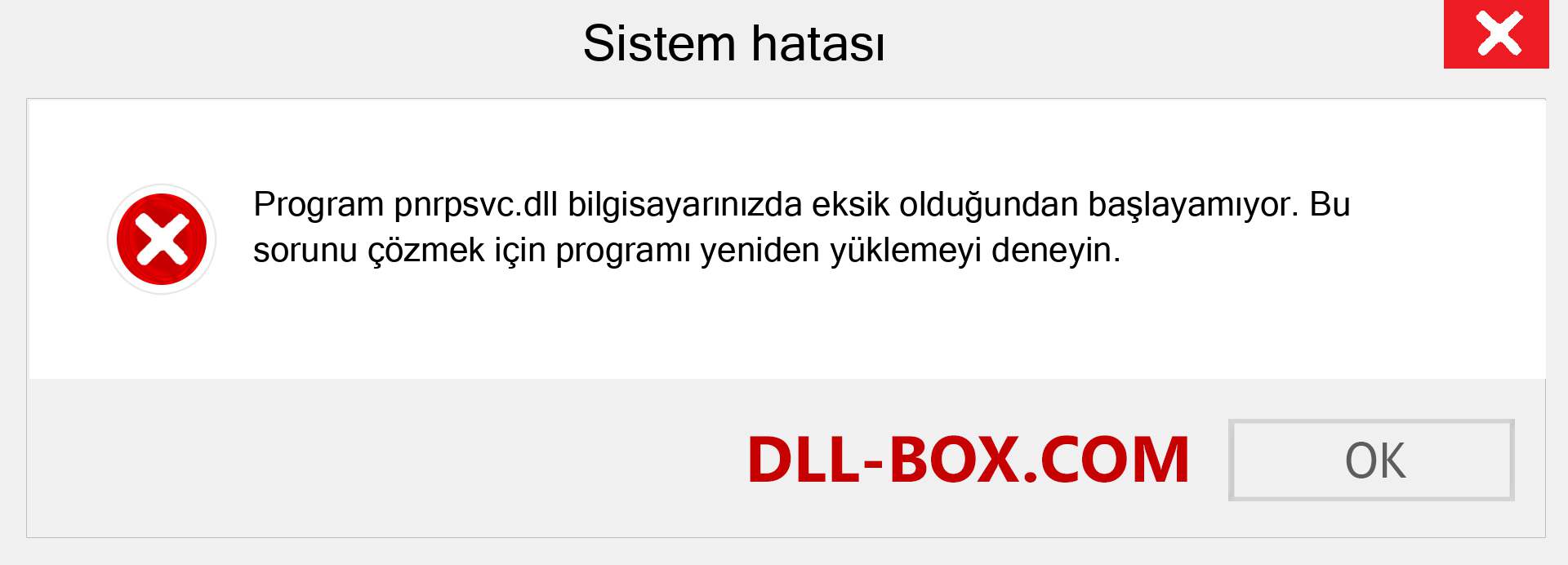 pnrpsvc.dll dosyası eksik mi? Windows 7, 8, 10 için İndirin - Windows'ta pnrpsvc dll Eksik Hatasını Düzeltin, fotoğraflar, resimler